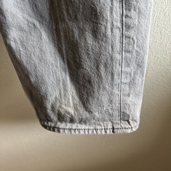 Levi's 501 Mens Gray Jeans size 36x32 - Picture 4 of 8